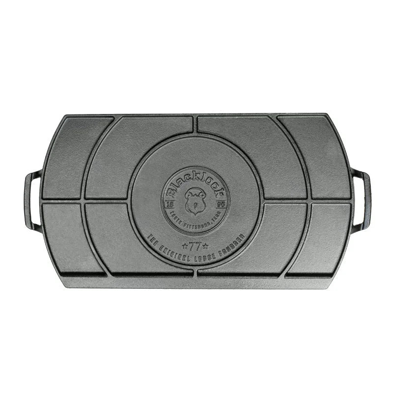 Blacklock Lightweight Cast Iron Double Burner Griddle