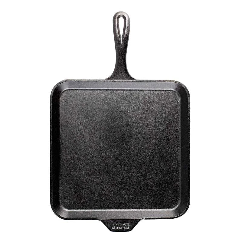 11 Inch Seasoned Cast Iron Square Griddle