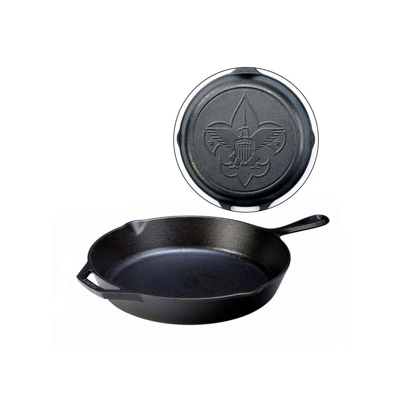 12 Inch Cast Iron Scouts Skillet 