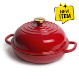 10.35 Inch Enameled Cast Iron Bread Oven
