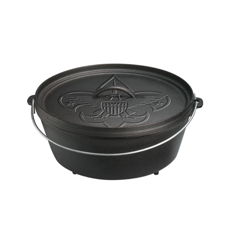 Cast Iron Boy Scout Camp Dutch Oven