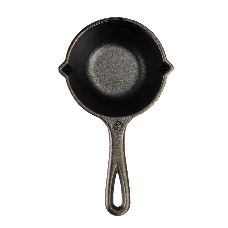 Seasoned Cast Iron Melting Pot