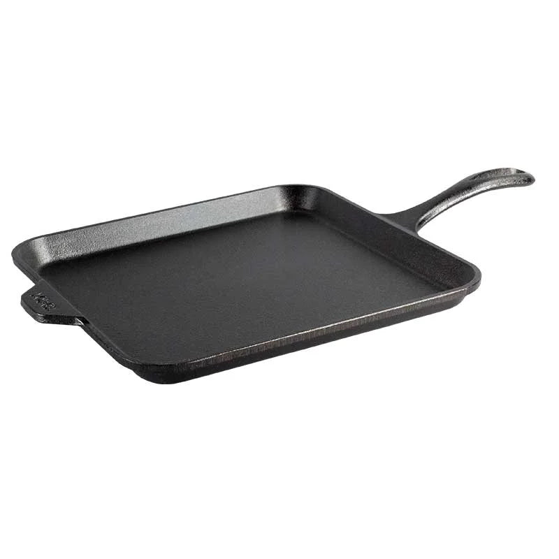 11 Inch Seasoned Cast Iron Square Griddle