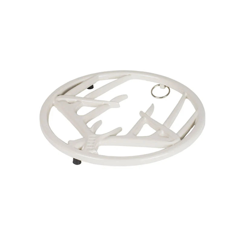 Enameled Antler Trivets